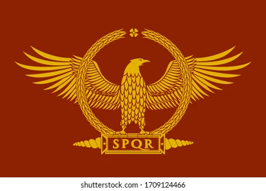 Roman eagle logo vector illustration 260nw 1709124466
