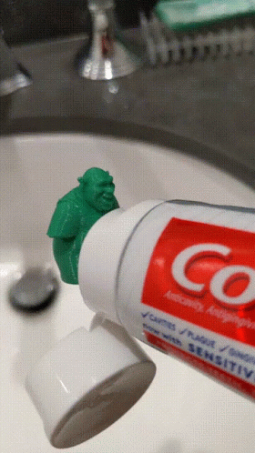 3d printing shrek toothpaste capf 089y4g2tazc6bg84