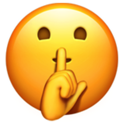 Shushing face