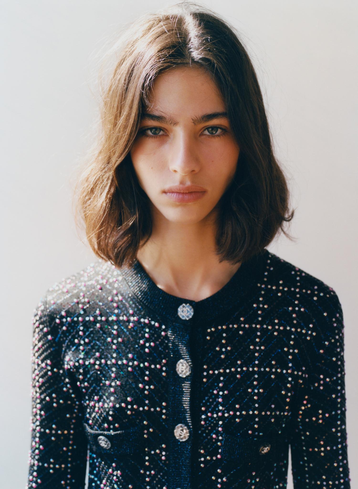 Loli Bahia in Chanel by Senta Simmond for Modern Matter Magazine Fall Winter 2021 19