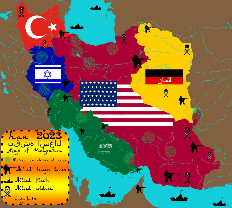 Iran map of occupation 2023 by jonasgraf dayo4in pre