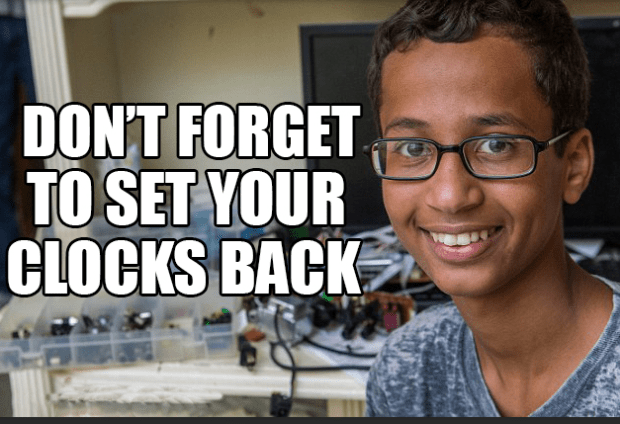 Clock boy