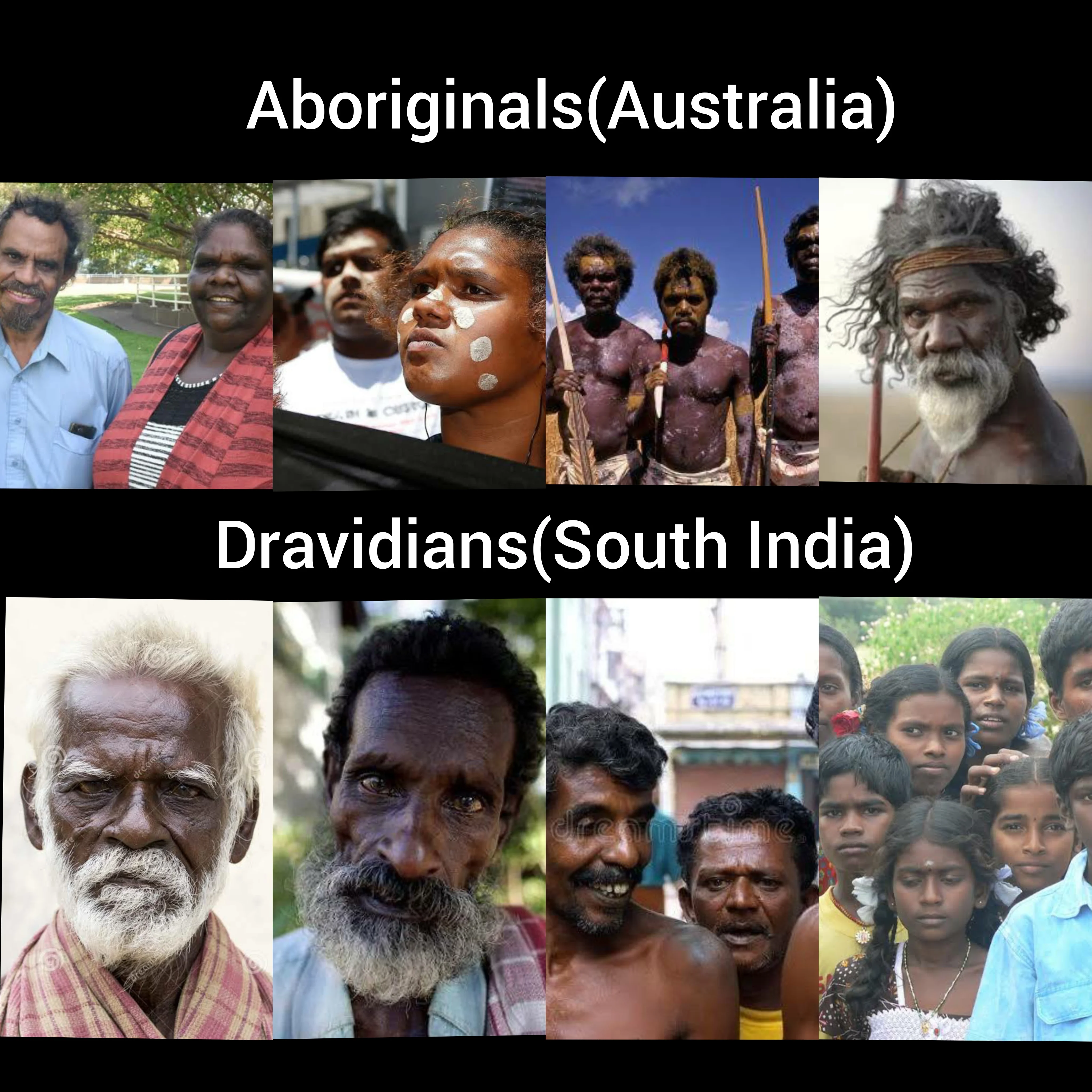Do you think australian aboriginals and south indians look v0 fo924sh16t3b1