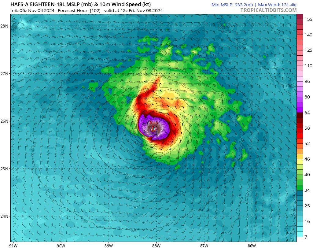 Hafsa mslp wind 18L 35