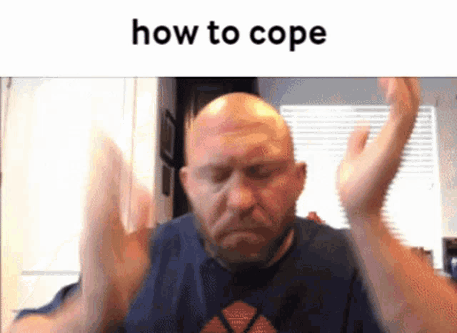 Cope cry about it