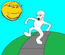 Soyjak walking