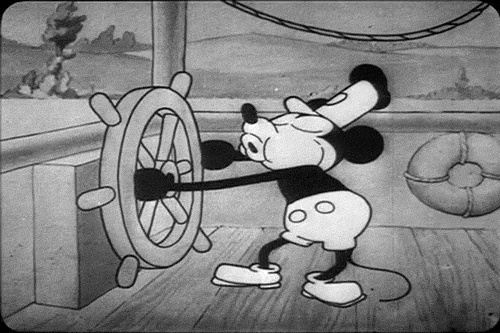 Steamboat Willie GIF