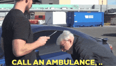 Call an ambulance but not for me but not for me
