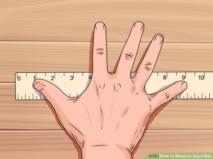 Hand span photo Hand span photo