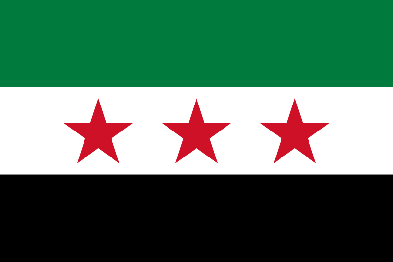 Flag of the Syrian revolution