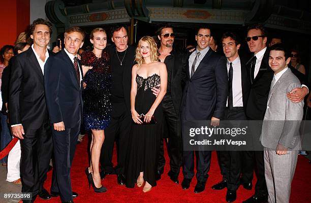 Hollywood producer lawrence bender actor christoph waltz actress diane kruger writer director