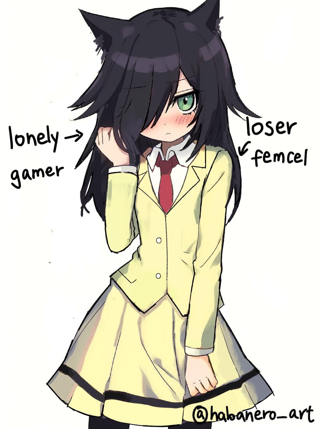 Art of tomoko i made lonely loser gamer femcel v0 hy2bd9vebgqc1