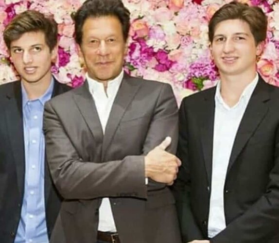 Imran khan son 