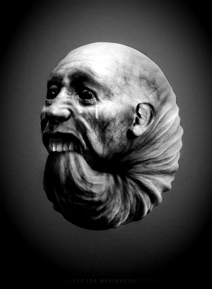 Artists lead us to a dark and scary universe with their surreal arts 5ab0bca622a85  700