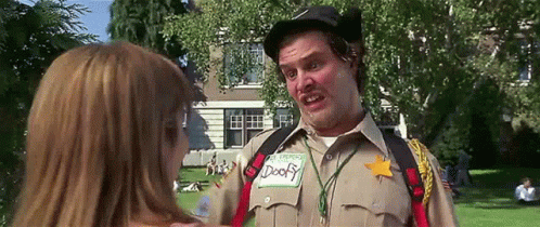 Officer doofy salute