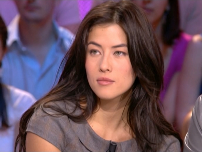 Mylene Jampanoi  Le Grand Journal De Canal Plus  11 06 08  1