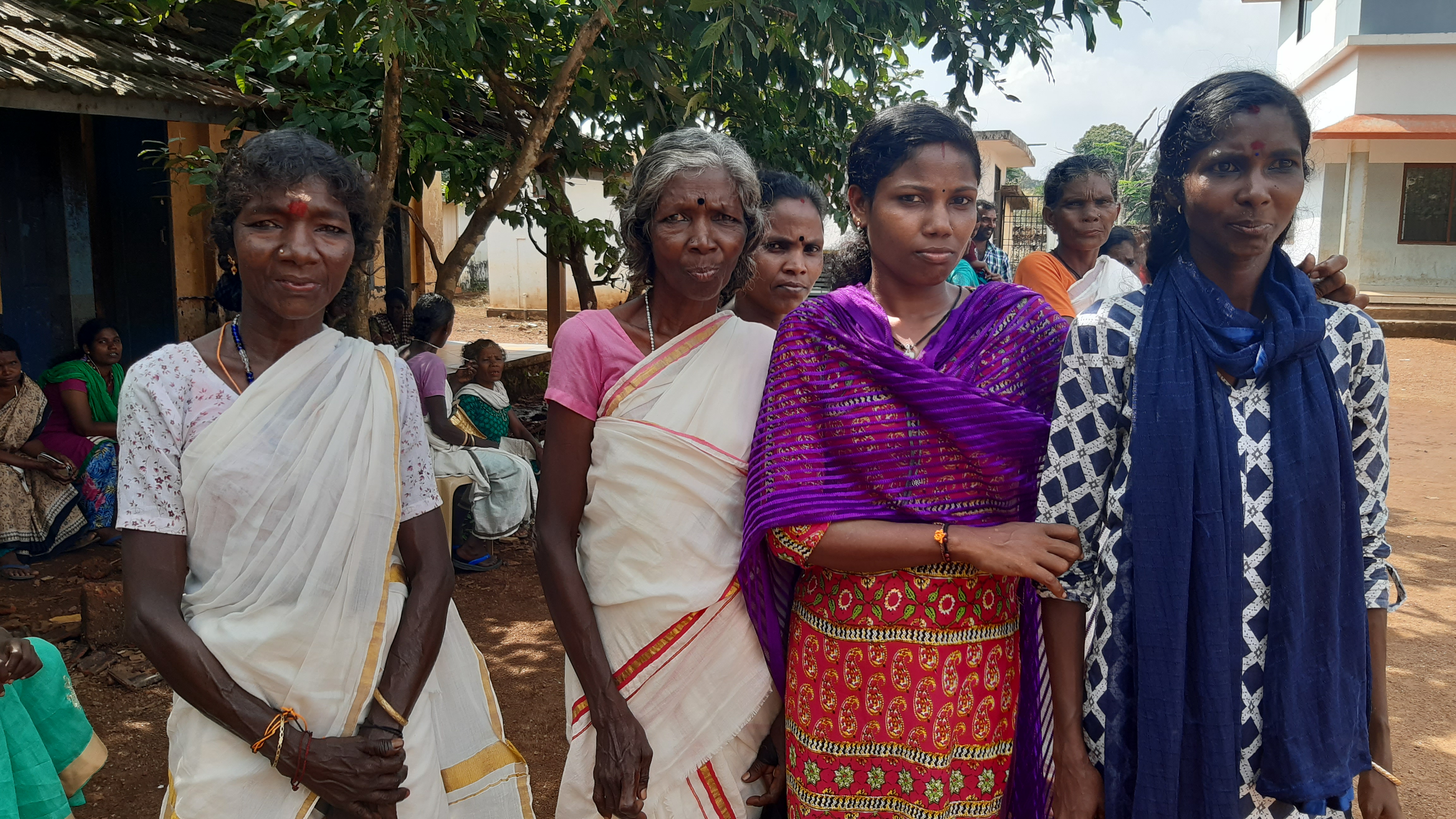 Women of Paniya community in Kerala 