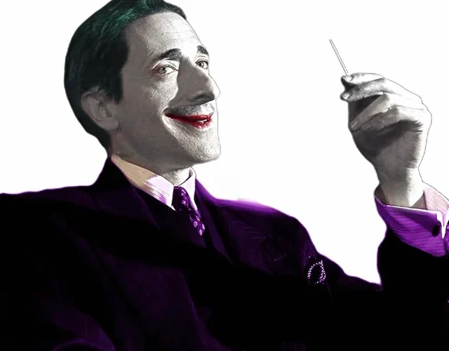 Adrien brody joker 640x500