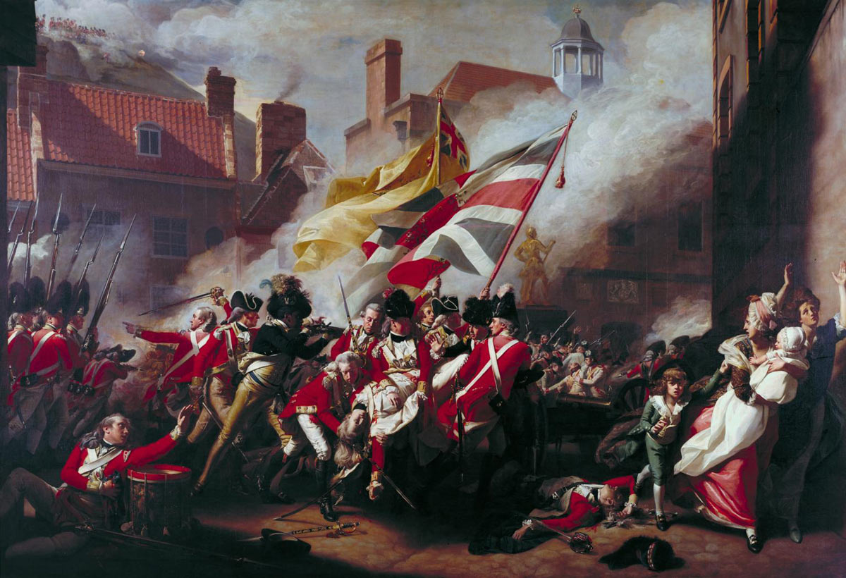 Death of Major Pearson by John Singleton Copley 1781
