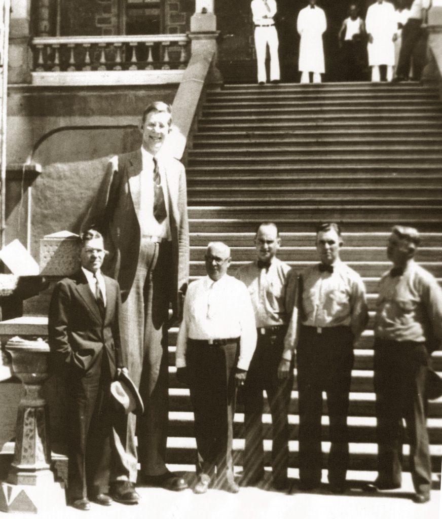FSP robert wadlow 1939 tallest man Folsom Historical Society 872x1024