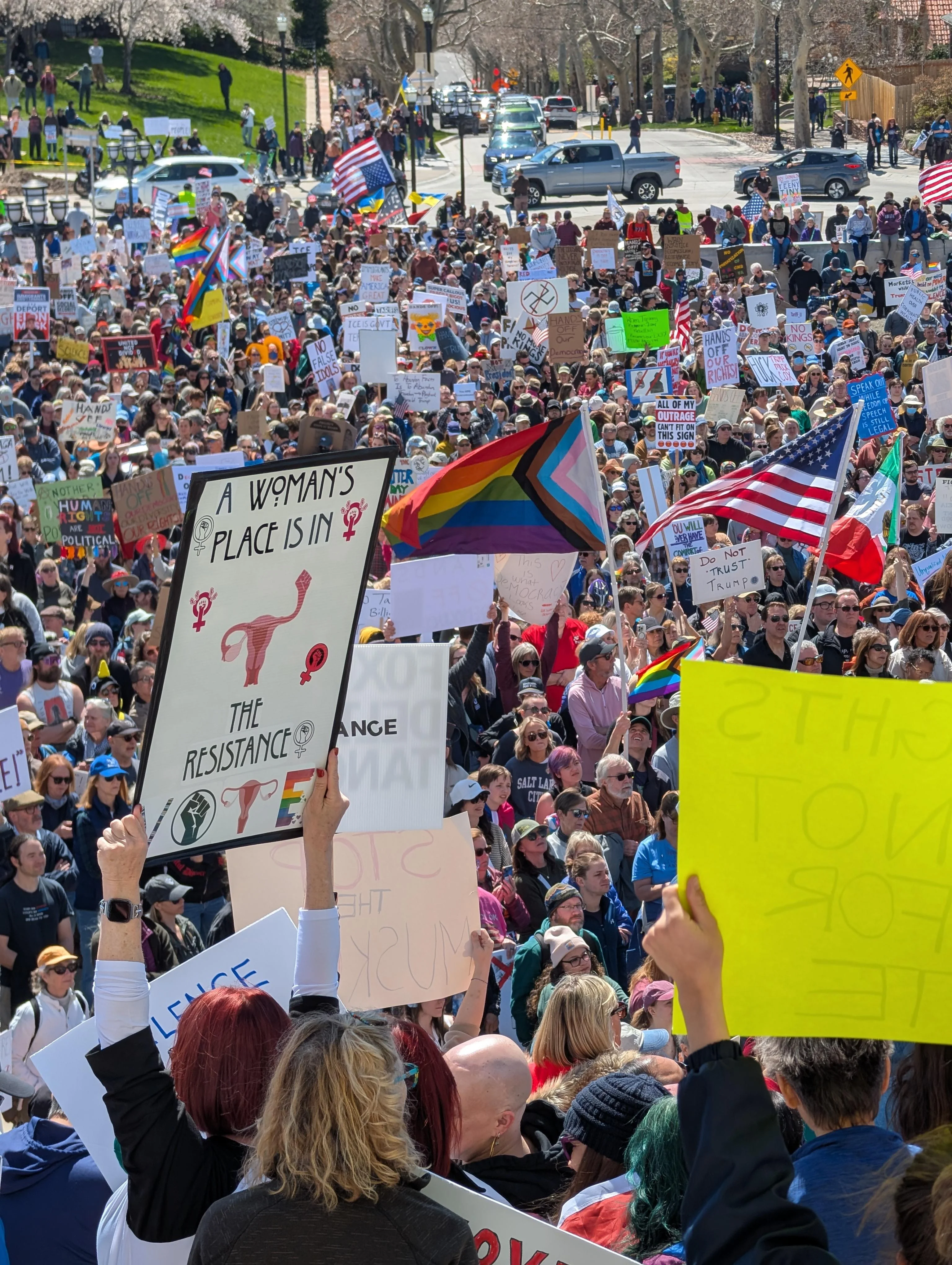 Even utah turned out to protest this joke of a government v0 5xm5gxxe03te1