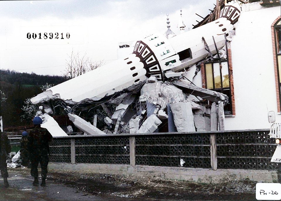 960px Bombed mosque in Ahmici