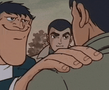 Hand on shoulder meme 1