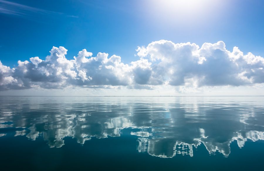 Calm sea