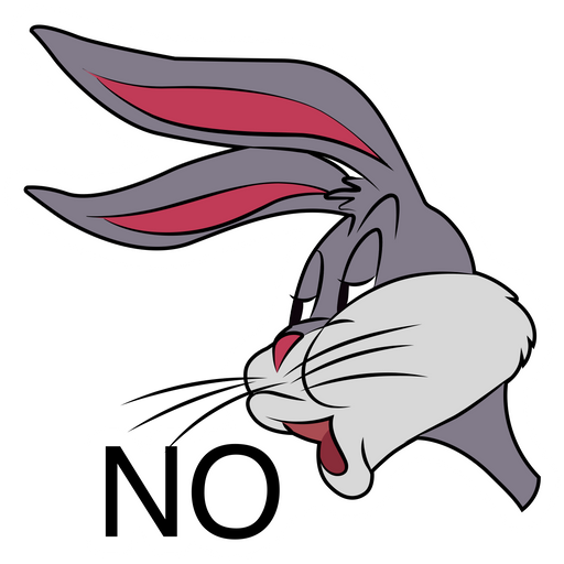 Bugs bunnys no meme 512x512