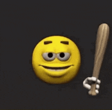 Hit on the head emoji bat