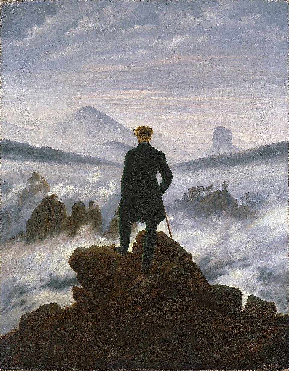 Caspar David Friedrich Wanderer above the Sea of Fog Caspar David Friedrich Wanderer above the Sea of Fog