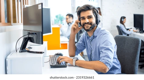Portrait handsome smiling young man 260nw 2319326661