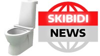 Skibidi Toilet News Logo And Text