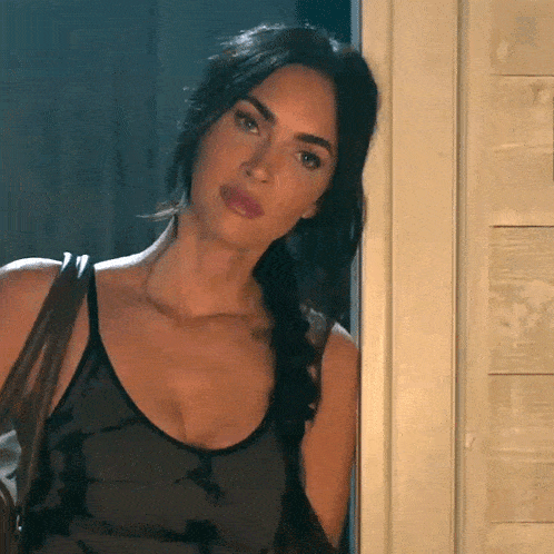 Waiting by the door megan fox
