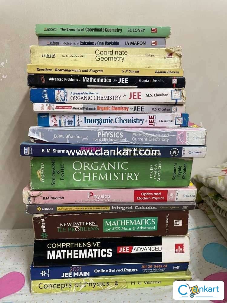 JEE Mains and Advance Book Set1720334964672