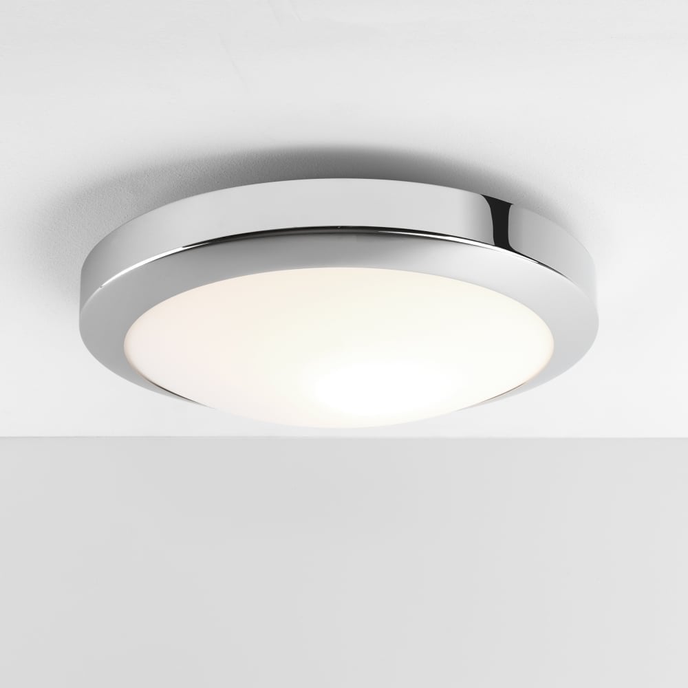 Dakota round bathroom led light in polished chrome finish 1129007 p31074 34663 image
