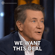 Dragons den we want to make a deal