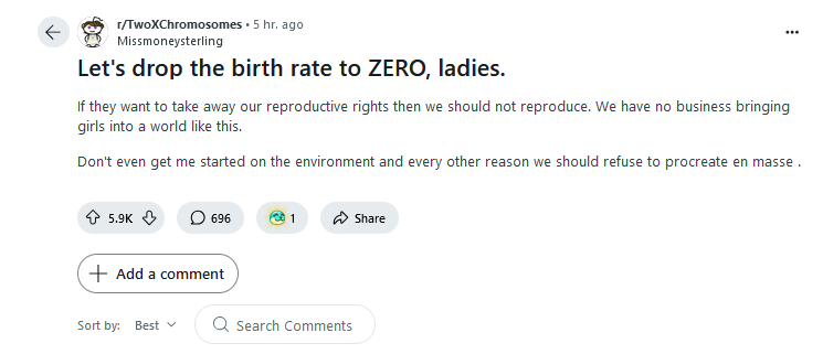 Redditor rathers destroy humanity than be told what to do even once
