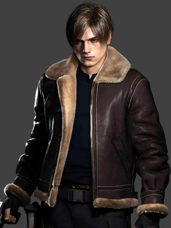 Leon Kennedy Bomber Jacket