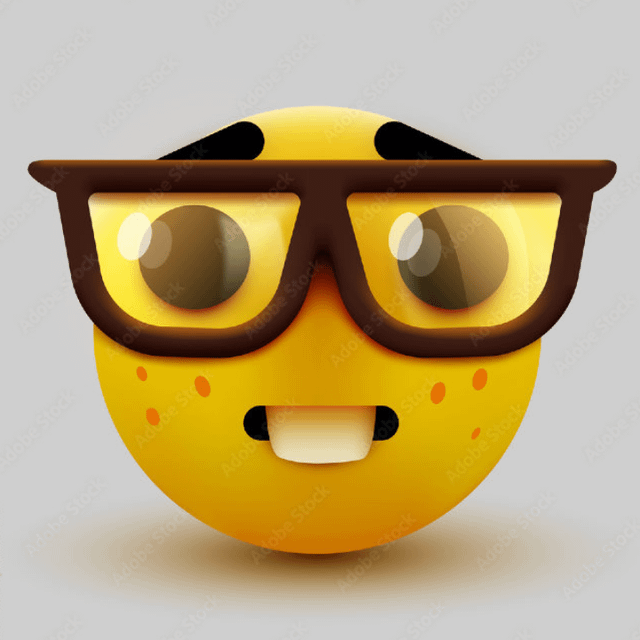 Whats your opinion on the nerd emoji meme v0 8n14e28ef25c1