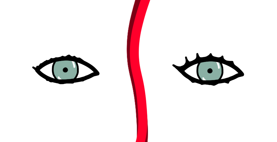 Eyes difference Eyes difference