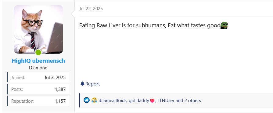 Screenshot 2025 07 30 at 16 28 56 how tf do you guys eat liver Looksmaxorg   Mens Self Impro