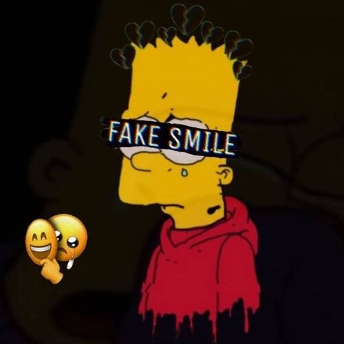 5136 sad bart simpson