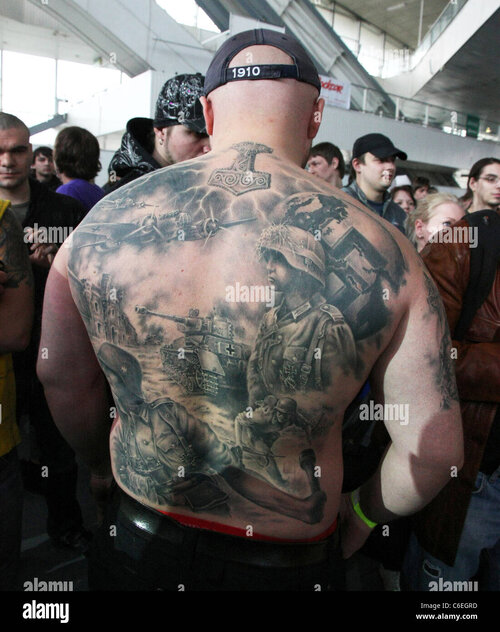 Nazi tattoo tattoo kongress moskau moskau 300410 c6egrd