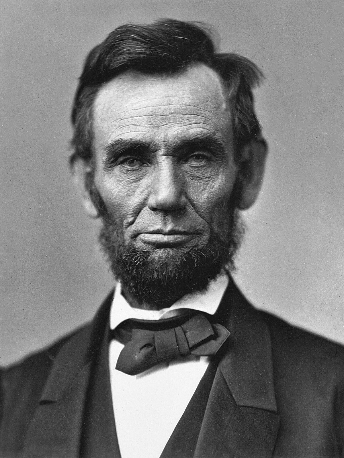 Abraham Lincoln 1863 Portrait 3x4 cropped Abraham Lincoln 1863 Portrait 3x4 cropped