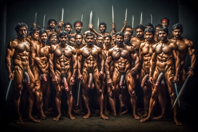 A casual photo of 1000 indian 