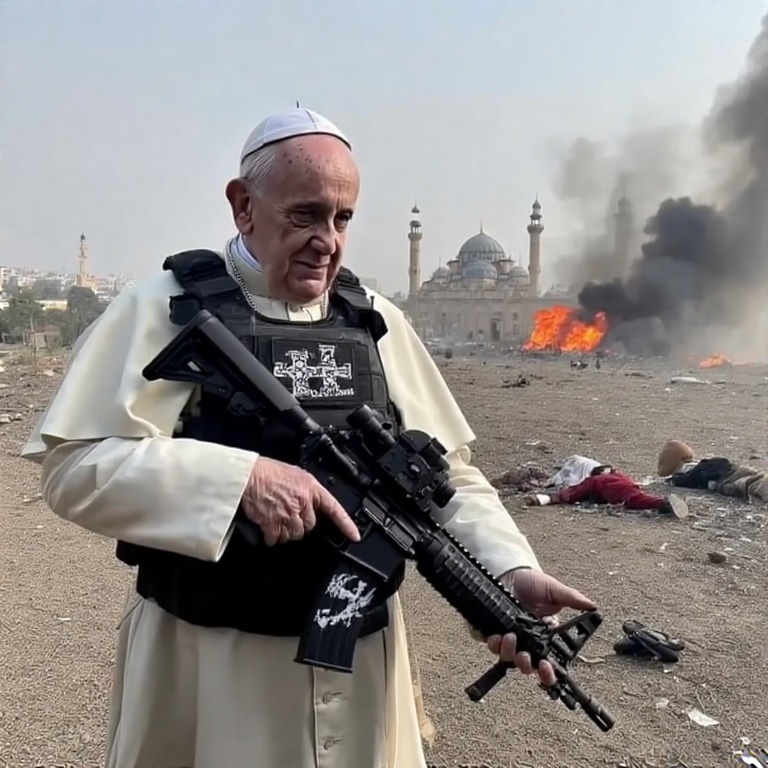 A casual photo of pope francis 2