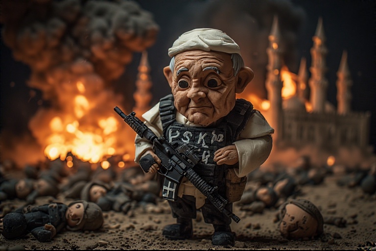 A casual photo of pope francis 5