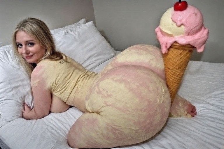 A casual photo of woman big bo 5