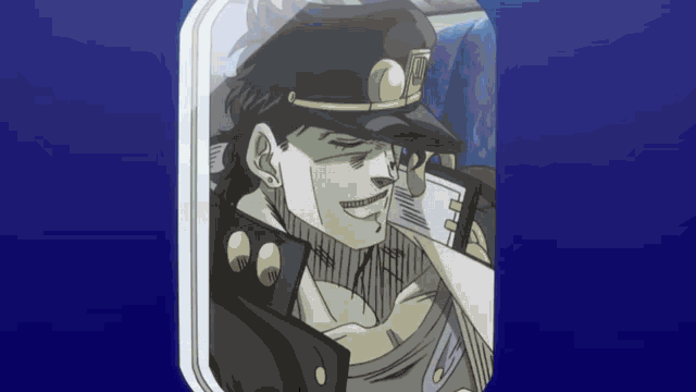Jotaro plane window